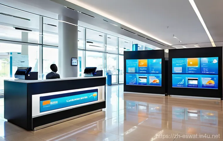 에스와티니 현지 은행 및 금융 시스템 - **Prompt 1: Modern Eswatini Banking & Digital Inclusion**
    A bright, spacious, and modern bank lo...