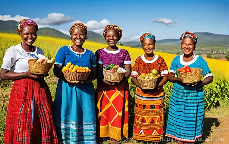 에스와티니 현지 은행 및 금융 시스템 - **Prompt 1: Modern Eswatini Banking & Digital Inclusion**
    A bright, spacious, and modern bank lo...