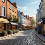 에스와티니의 미래 개발 프로젝트 - Here are three detailed image generation prompts in English, designed to adhere to all specified gui...